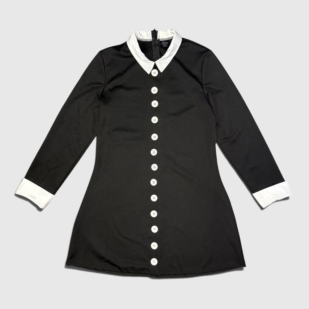 The Addams Family Wednesday Addams Costume - Women's - L - Black